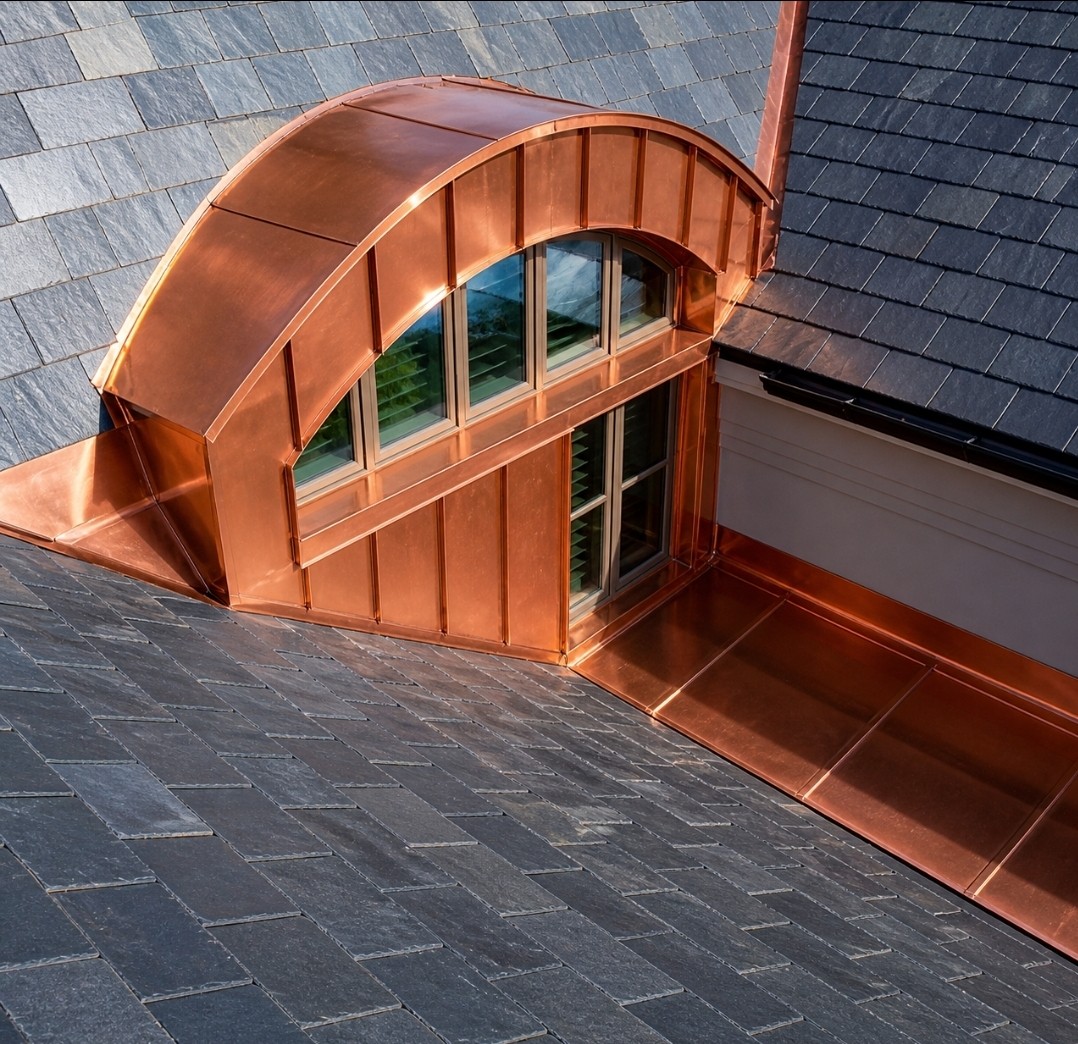 Custom copper work