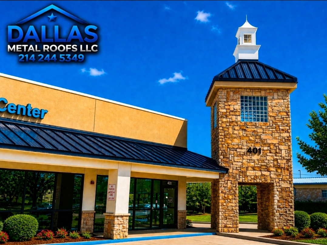 Large commercial roofing system