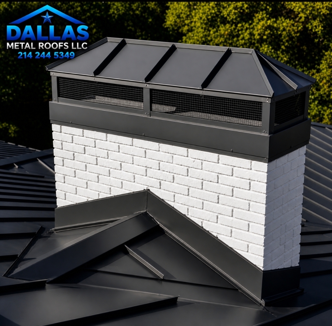 Chimney caps and crickets
