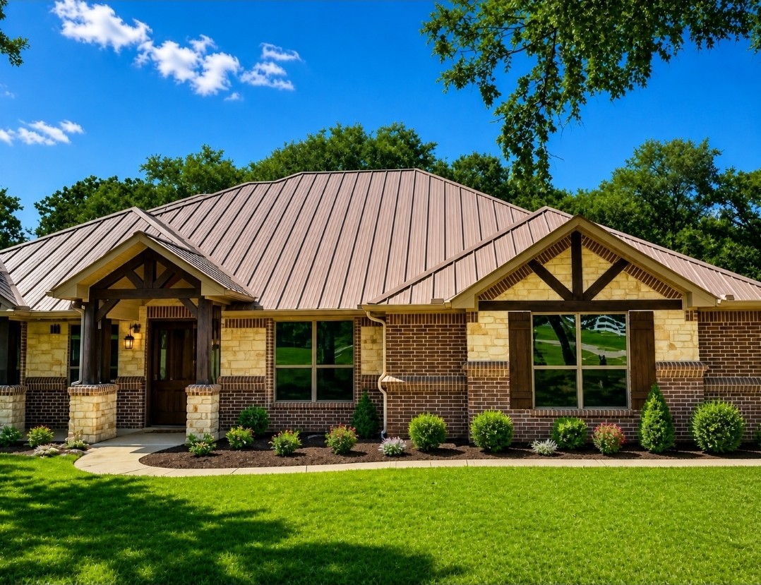 Dallas metal roofing project