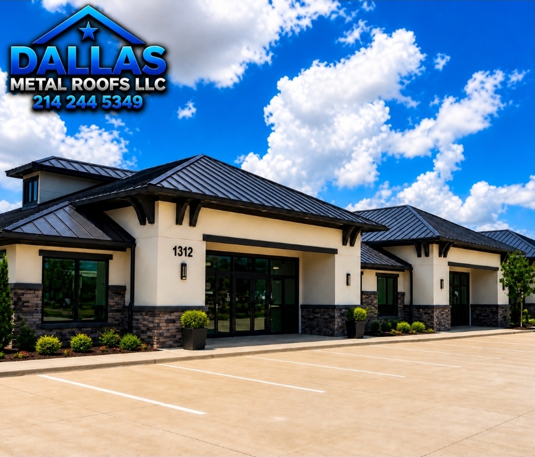 Large commercial roofing system